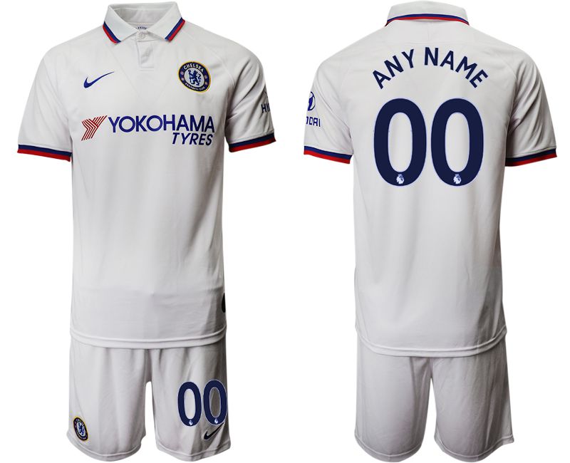 Men 2019-2020 club Chelsea away customized white Soccer Jerseys->customized soccer jersey->Custom Jersey